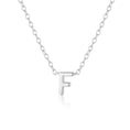 Load image into Gallery viewer, Elegant Silver Initial "A" Pendant Necklace
