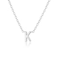 Load image into Gallery viewer, Elegant Silver Initial "A" Pendant Necklace
