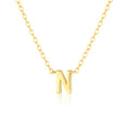 Load image into Gallery viewer, Elegant Silver Initial "A" Pendant Necklace
