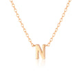 Load image into Gallery viewer, Elegant Silver Initial "A" Pendant Necklace
