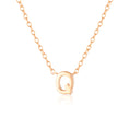 Load image into Gallery viewer, Elegant Silver Initial "A" Pendant Necklace
