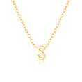 Load image into Gallery viewer, Elegant Silver Initial "A" Pendant Necklace
