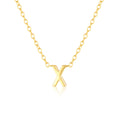 Load image into Gallery viewer, Elegant Silver Initial "A" Pendant Necklace
