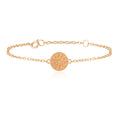 Load image into Gallery viewer, Golden Round Medallion Stackable Bracelet
