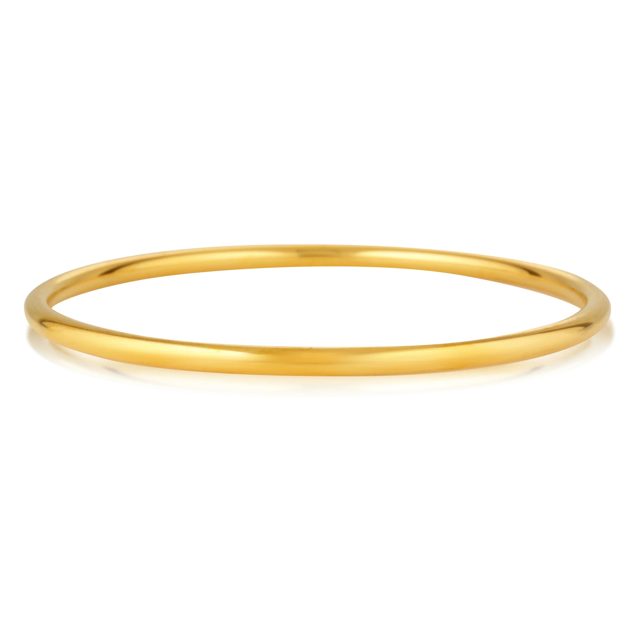 Radiant Gold Elegance Bangle Bracelet 1