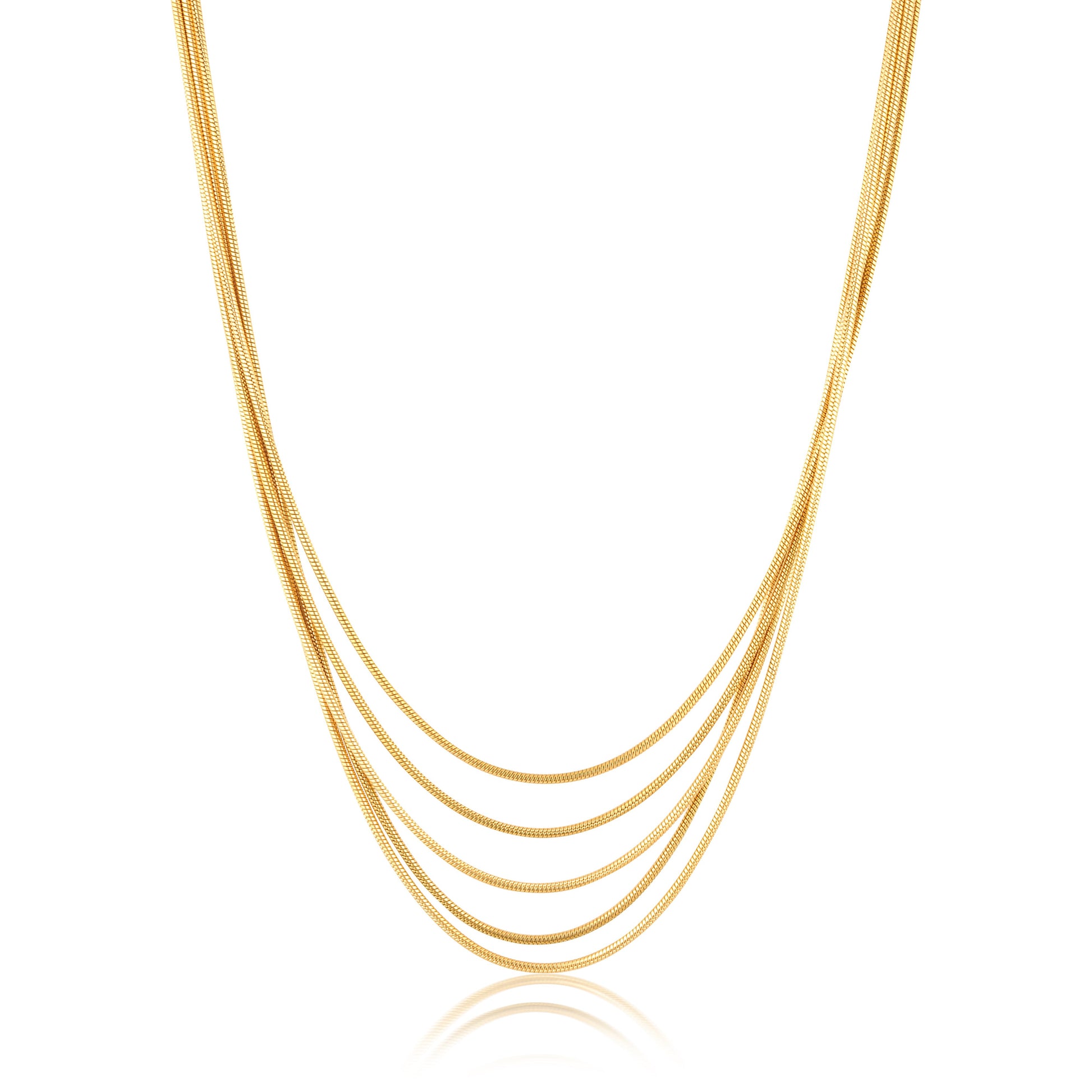 Layered Chocker Necklaces 1
