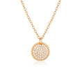 Load image into Gallery viewer, Radiant 0.4 TCW Round Lab-Grown Diamond Medallion Necklace
