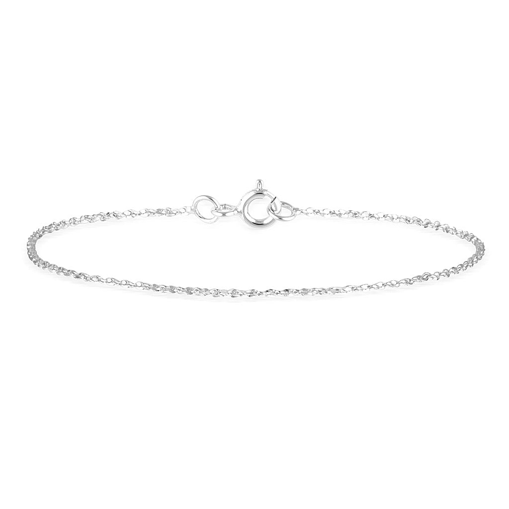 Chain Patterned Anklet