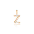 Load image into Gallery viewer, Radiant 0.02 TCW Round Lab-Grown Diamond Initial Pendant A-Z
