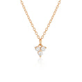 Load image into Gallery viewer, 0.30 TCW Round Lab-Grown Diamond Trio Necklace in Gold
