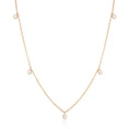 Load image into Gallery viewer, Elegant 0.5 TCW Round Lab-Grown Diamond Necklace
