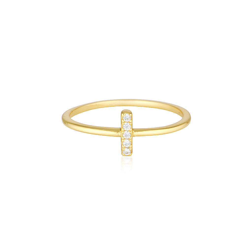 Elegant 0.10 TCW Round Lab-Grown Diamond Gold Wedding Band 1