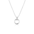 Load image into Gallery viewer, Eternal Elegance Gold Circle Pendant Necklace
