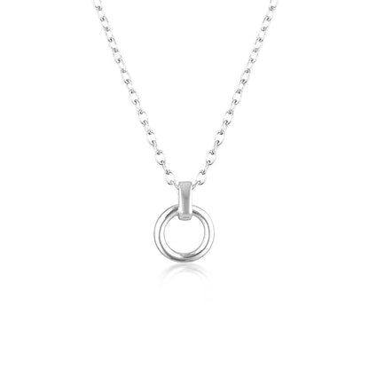 Eternal Elegance Gold Circle Pendant Necklace 3