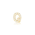 Load image into Gallery viewer, 0.05 TCW Round Lab-Grown Diamond Alphabet Initial Stud Earrings
