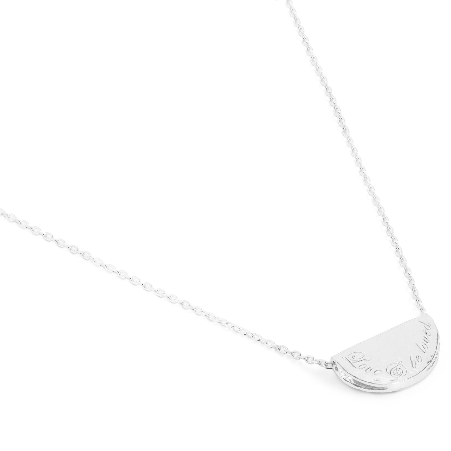 Elegant 0.05 TCW Round Red Amethyst Lab-Made Diamond Necklace 3