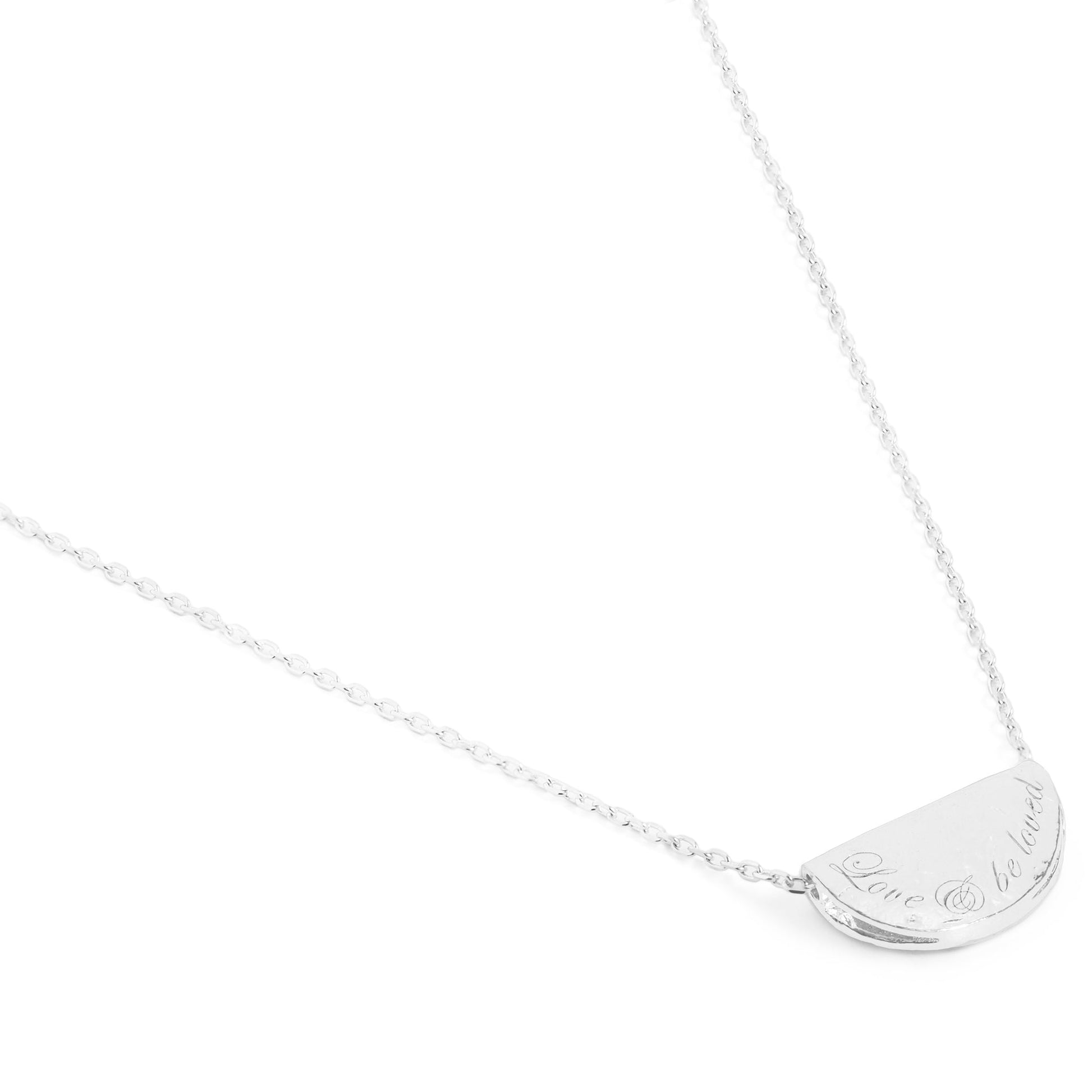 Elegant 0.05 TCW Round Red Amethyst Lab-Made Diamond Necklace 3
