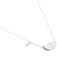 Load image into Gallery viewer, Elegant 0.03 TCW Round Pink Lab-Made Ruby and Diamond Necklace
