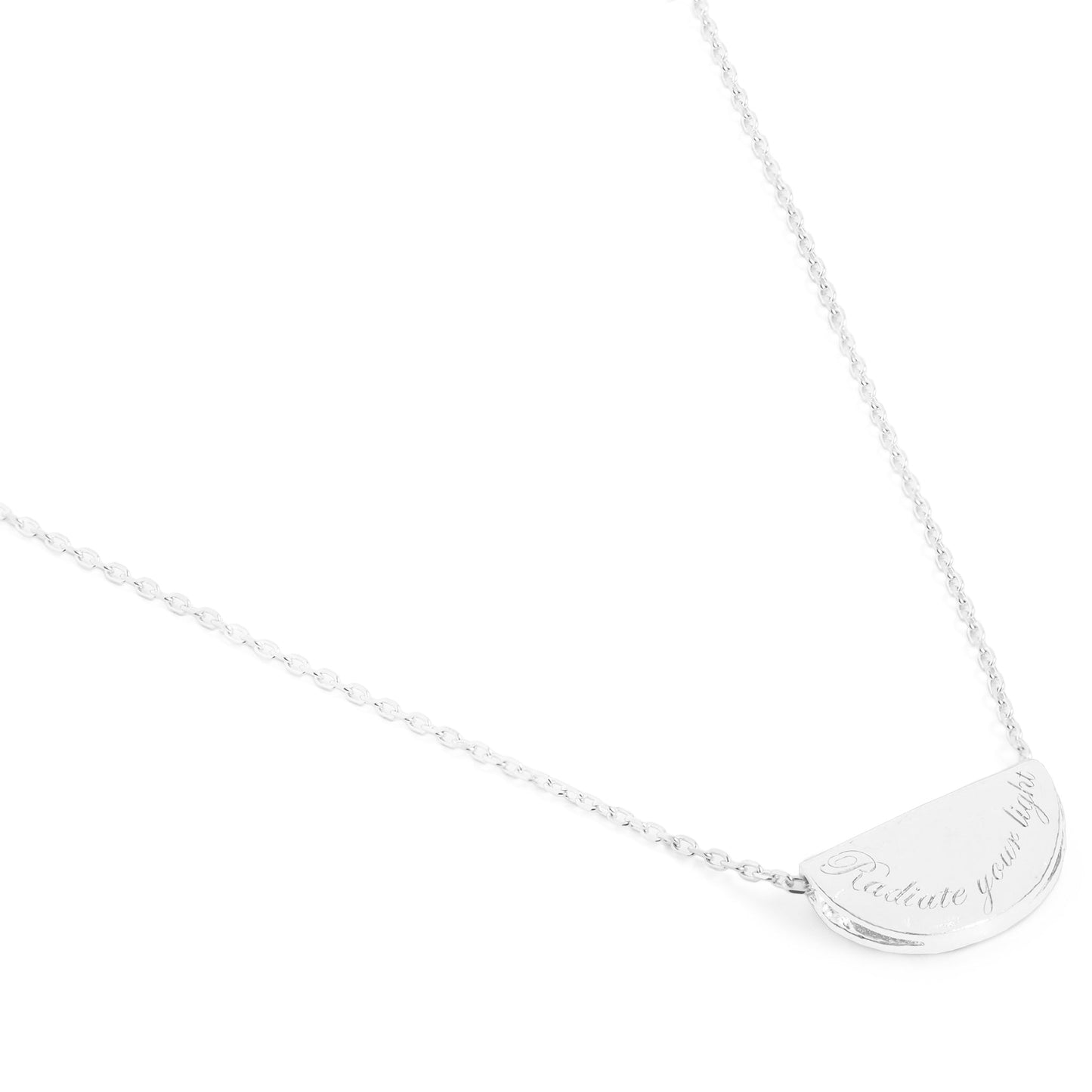 Elegant 0.03 TCW Round Pink Lab-Made Ruby and Diamond Necklace 3