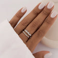 Load image into Gallery viewer, Elegant 0.20 TCW Round Lab-Grown Diamond Multi-Stone Wedding Band
