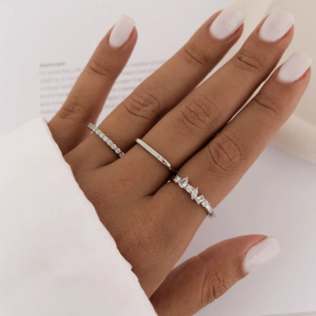 Elegant 0.20 TCW Round Lab-Grown Diamond Multi-Stone Wedding Band 12