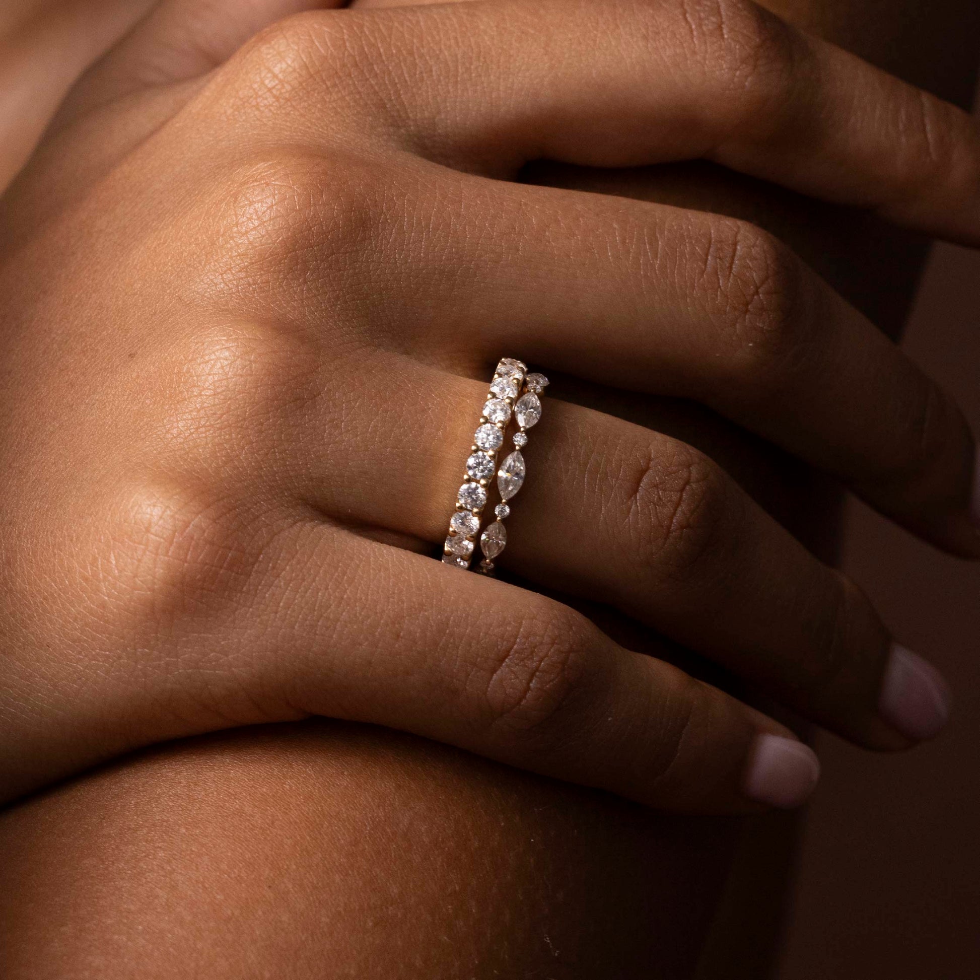 Eternity- 0.50 CT Round Lab Grown Diamond Wedding Band