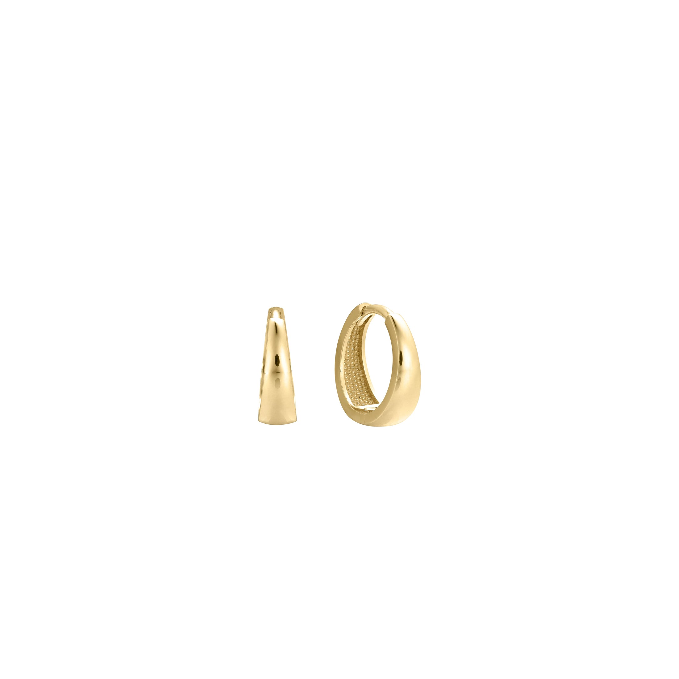 Tapered Huggies Earrings