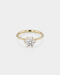 Load image into Gallery viewer, 2.0 CT Round Lab Grown Diamond Solitaire Engagement Ring
