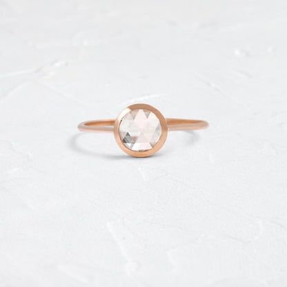 Bezel-Round Lab Grown Diamond Engagement Ring