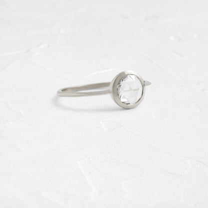 Bezel-Round Lab Grown Diamond Engagement Ring