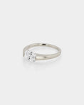 Load image into Gallery viewer, 0.50 CT Oval  Lab Grown Diamond Solitaire Engagement Ring
