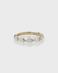 Load image into Gallery viewer, Elegant 0.50 CTW Pear-Shaped Lab Grown Diamond Half Eternity Band
