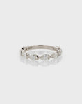 Load image into Gallery viewer, 0.50 TCW Pear  Lab Grown Diamond  Half Eternity Wedding Band
