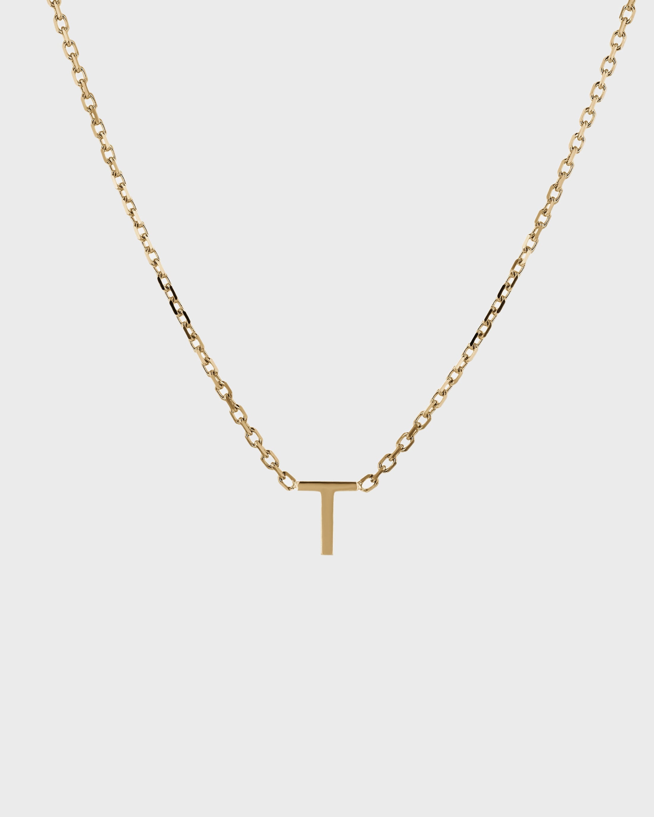 Elegant Gold Initial Choker Necklace