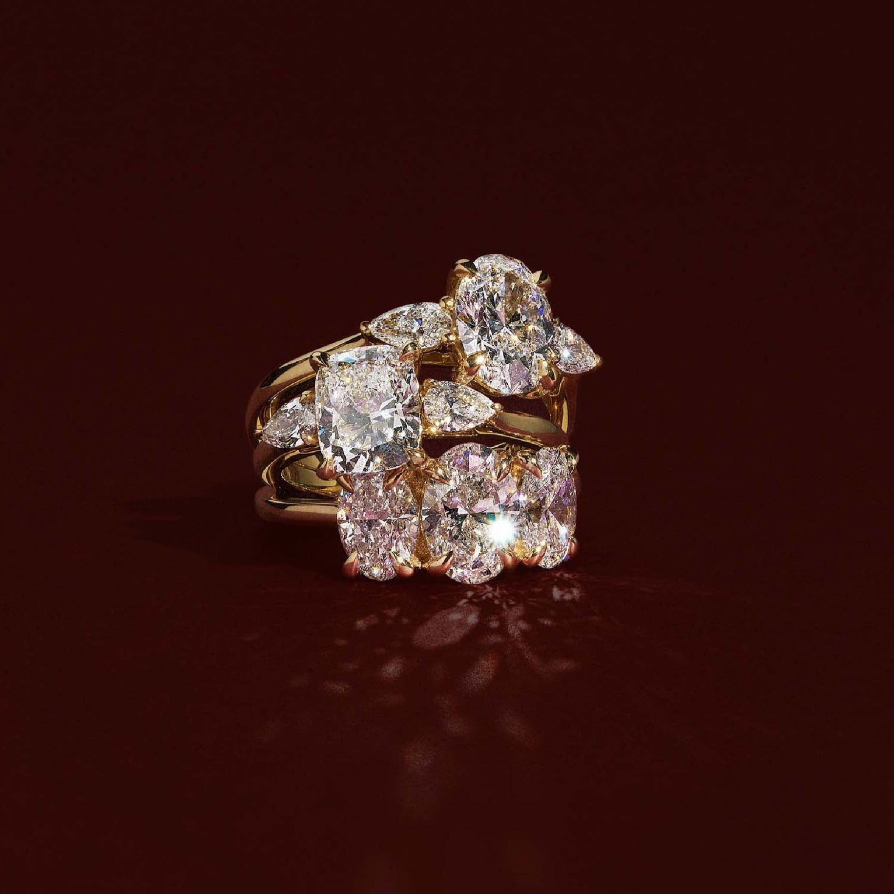 Solitaire-Oval Lab Grown Diamond Engagement Ring