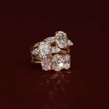 Solitaire-Oval Lab Grown Diamond Engagement Ring