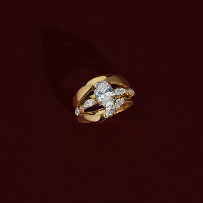 Solitaire-Oval Lab Grown Diamond Engagement Ring