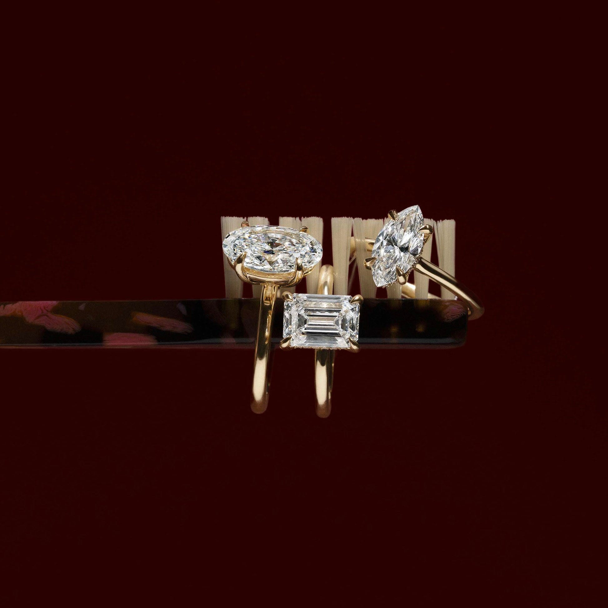 Solitaire-Oval Lab Grown Diamond Engagement Ring