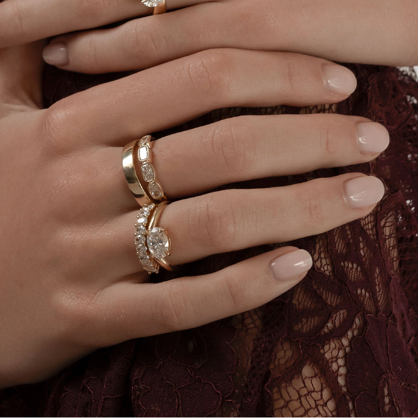 Solitaire-Oval Lab Grown Diamond Engagement Ring