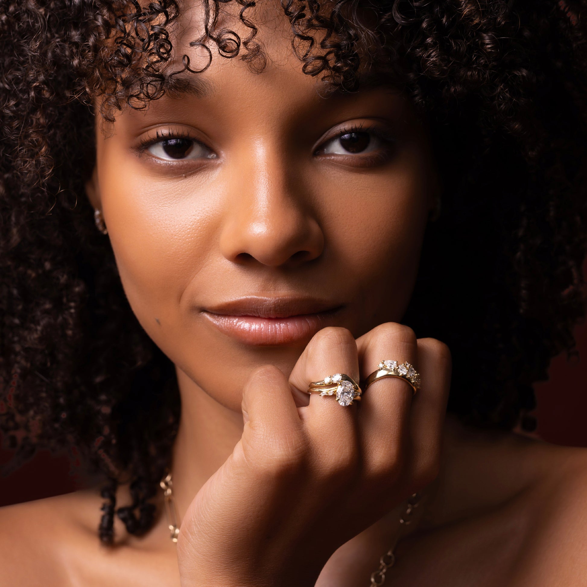 Solitaire-Oval Lab Grown Diamond Engagement Ring