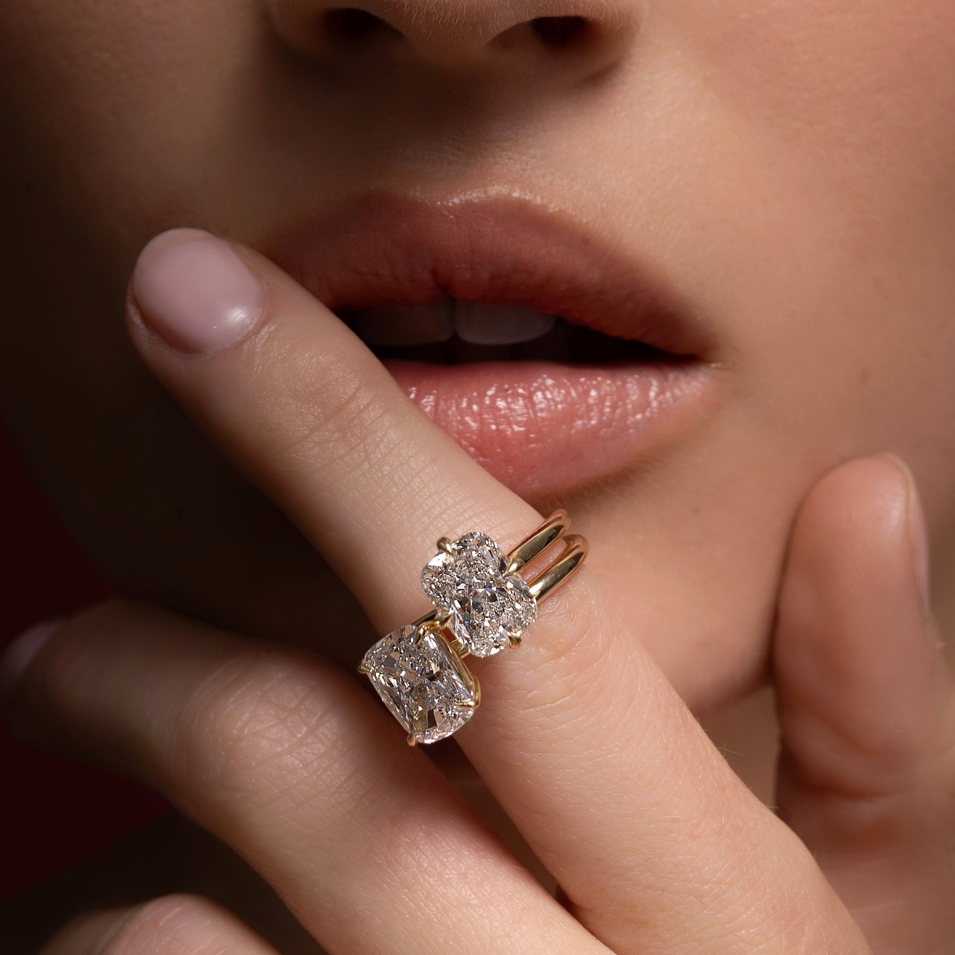 Solitaire-Oval Lab Grown Diamond Engagement Ring