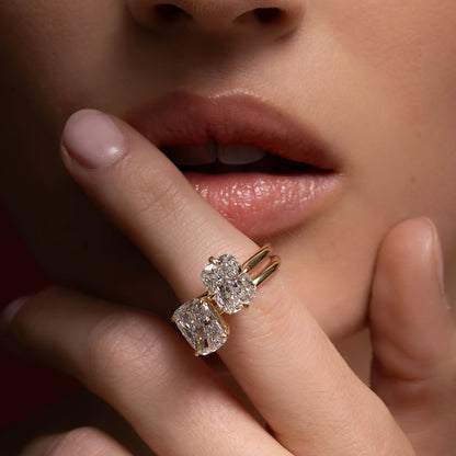 Solitaire-Oval Lab Grown Diamond Engagement Ring