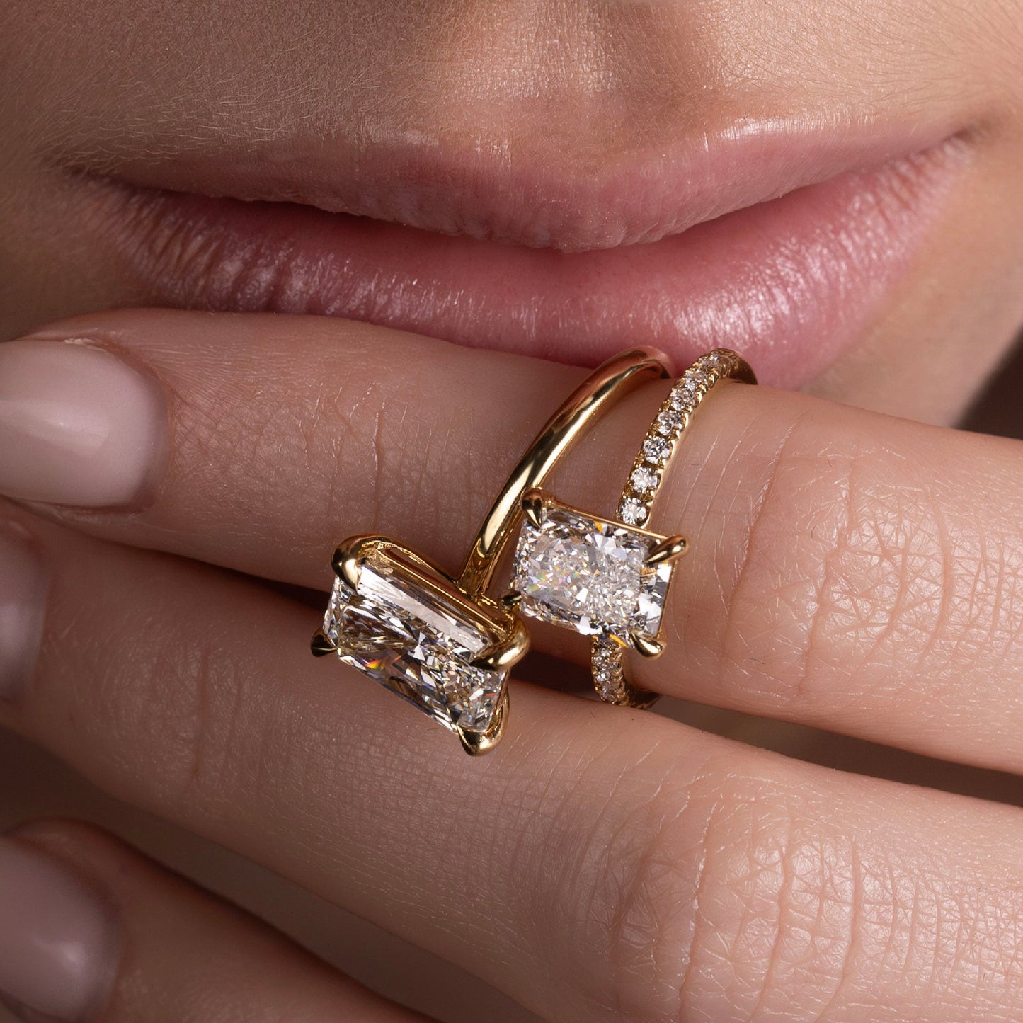 Solitaire-Oval Lab Grown Diamond Engagement Ring