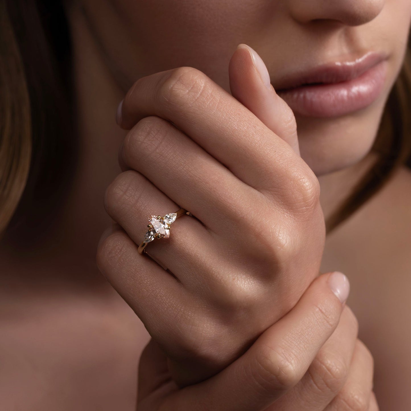 Solitaire-Oval Lab Grown Diamond Engagement Ring