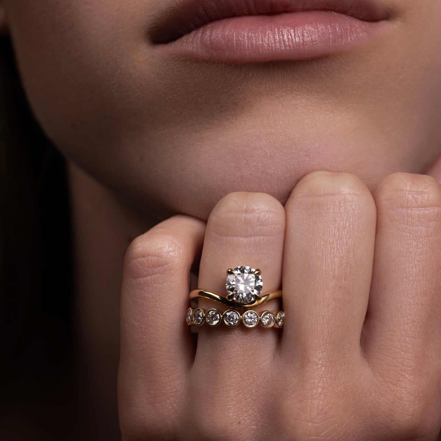 Solitaire-Oval Lab Grown Diamond Engagement Ring