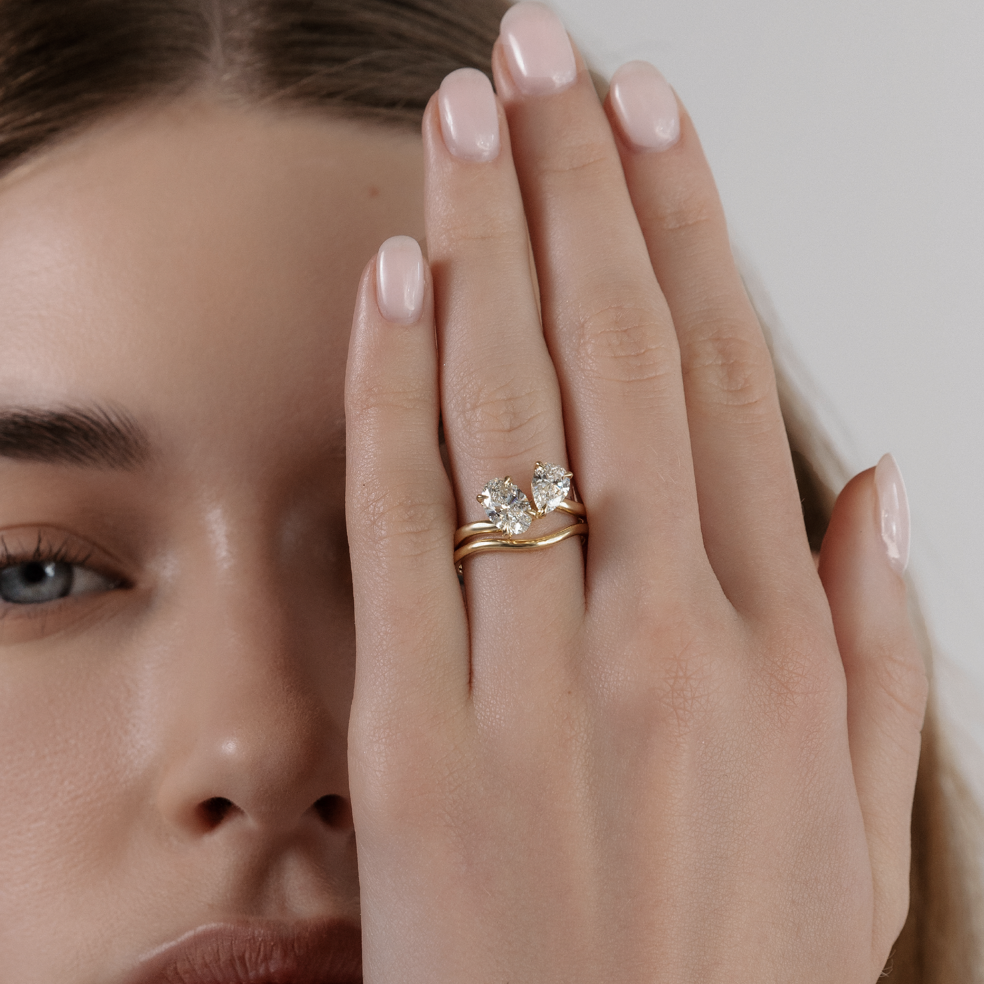 Solitaire-Oval Lab Grown Diamond Engagement Ring