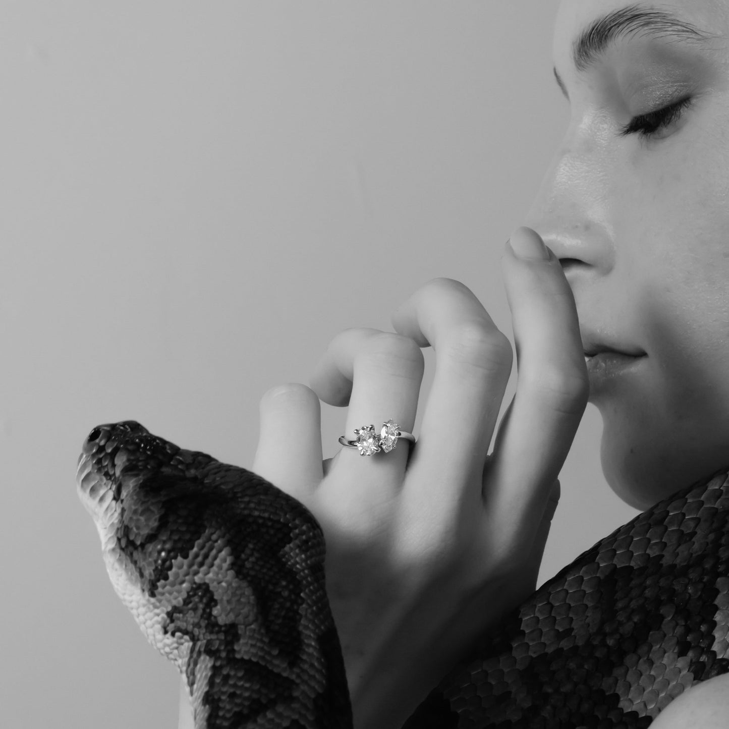 Toi Et Moi-Oval & Marquise Lab Grown Diamond Engagement Ring