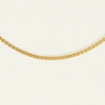 Load image into Gallery viewer, Breaded Wheat Gold Chain Necklace
