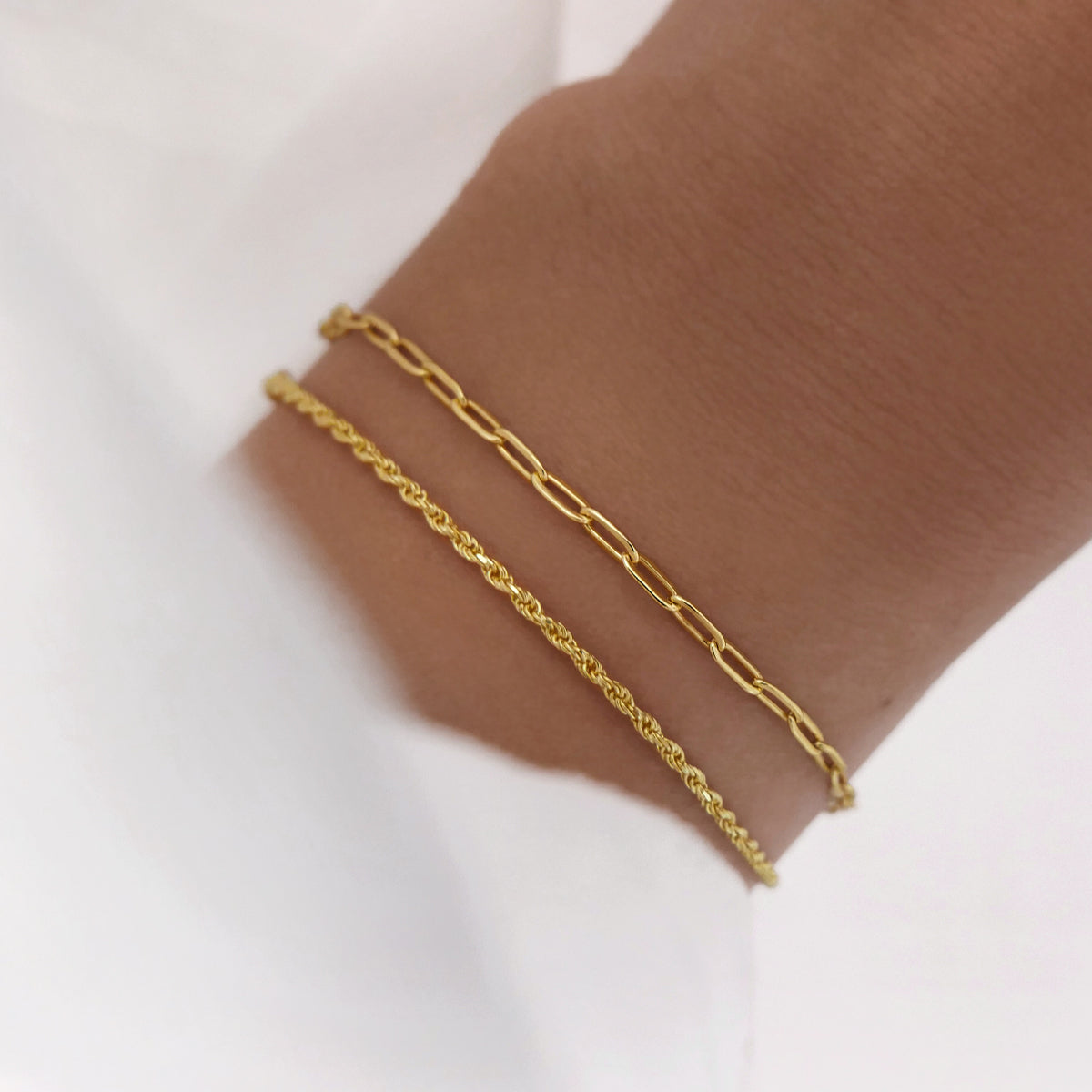 Chain Patterned Bracelet