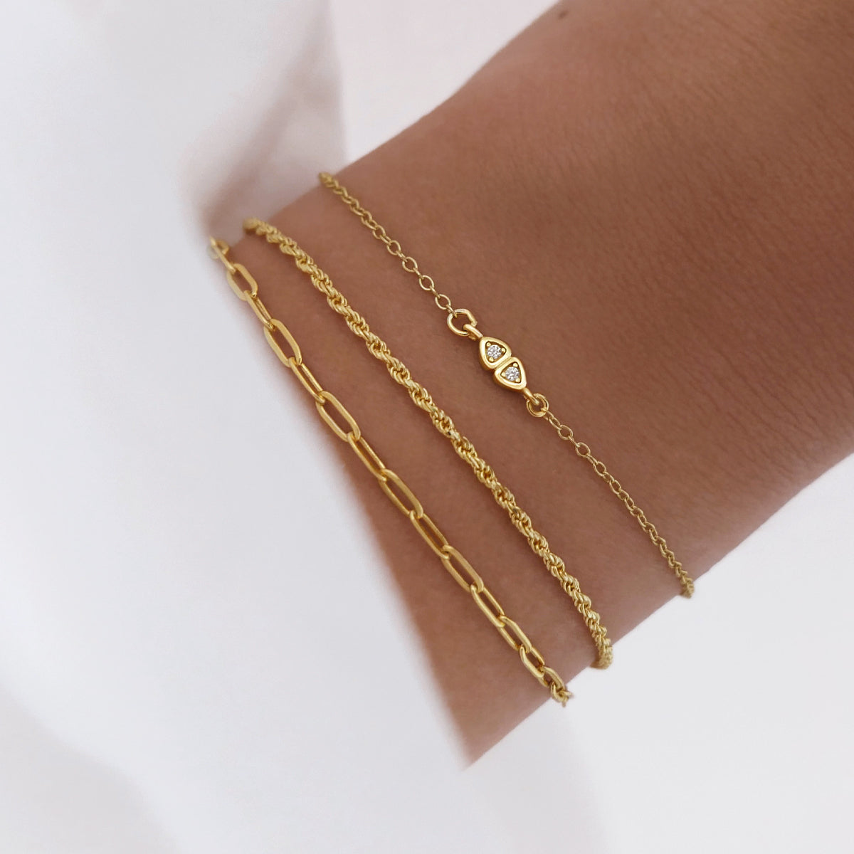 Chain Patterned Bracelet